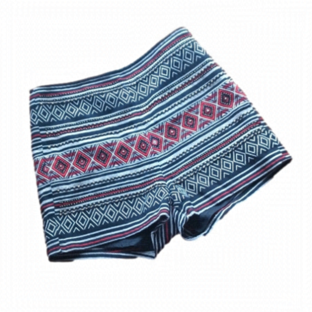 divided Embellished Women's Striped Shorts